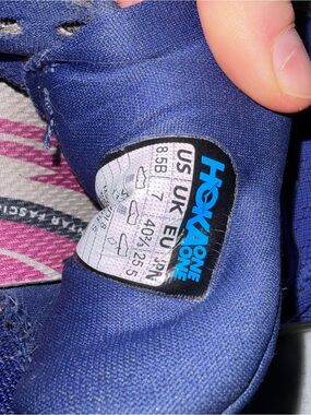 Hoka One One women’s Blue Running Shoes